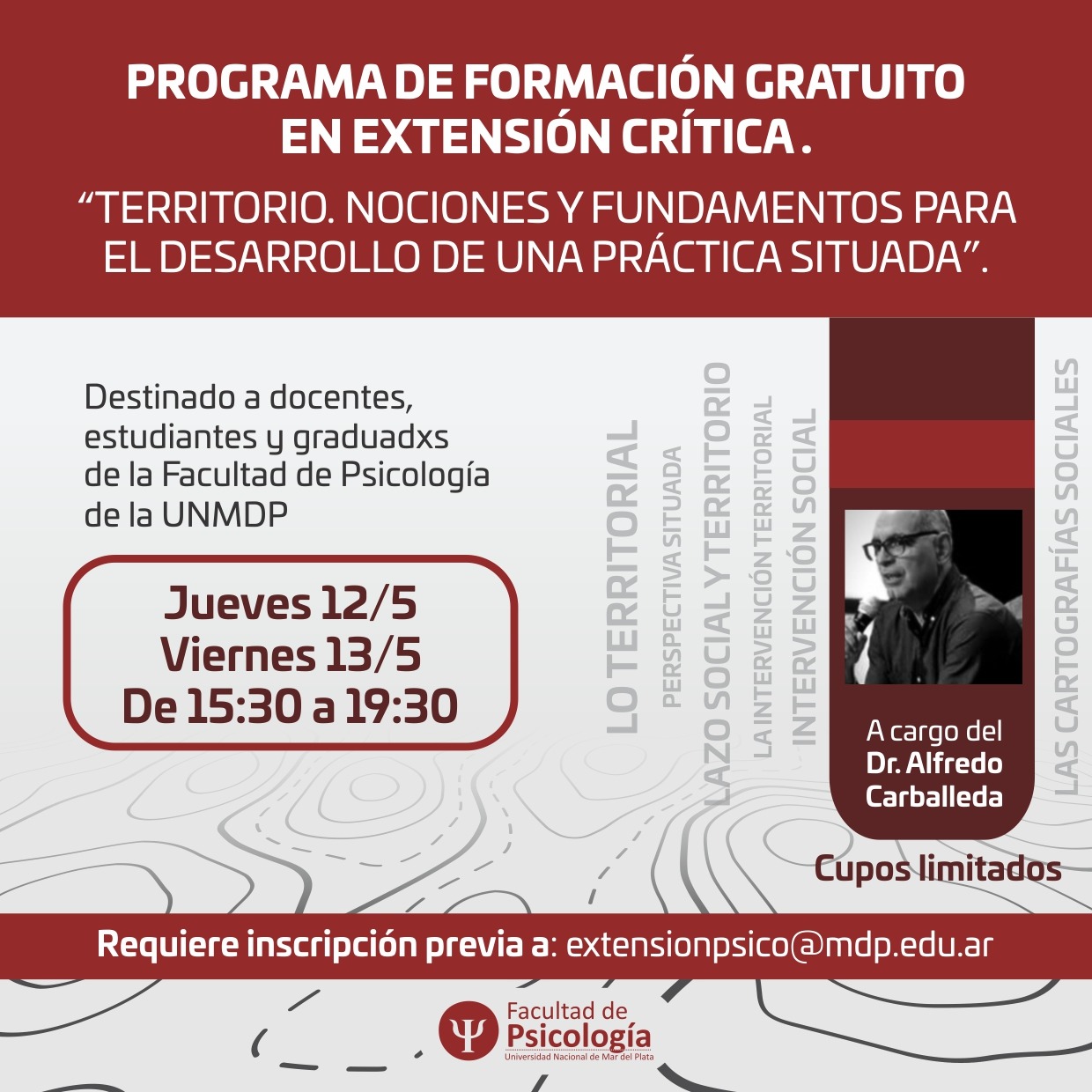 Flyer - “PROGRAMA DE FORMACIÓN GRATUITA EN EXTENSIÓN CRÍTICA