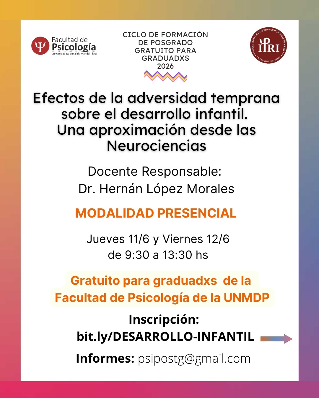 Efectos de la adversidad temprana sobre el desarrollo infantil. Una aproximanción desde las Neurociencias